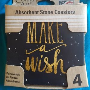 Counter Art set of 4 coasters